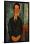 Portrait of Chaïm Soutine (1893-194)-Amedeo Modigliani-Framed Giclee Print