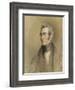 Portrait of Chambers Hall, 1835-John Linnell-Framed Giclee Print