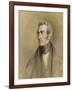 Portrait of Chambers Hall, 1835-John Linnell-Framed Giclee Print