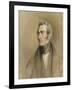 Portrait of Chambers Hall, 1835-John Linnell-Framed Giclee Print