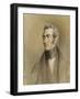 Portrait of Chambers Hall, 1835-John Linnell-Framed Giclee Print