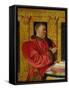 Portrait of Chancellor Guillaume Jouvenel Des Ursins (D.1472) 1460-65-Jean Fouquet-Framed Stretched Canvas