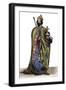 Portrait of Charlemagne (742-814), King of the Franks-French School-Framed Giclee Print