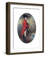 Portrait of Charles, 1st Marquis Cornwallis, 1782 (Pencil, Pastel and Bodycolour on Paper)-Daniel Gardner-Framed Giclee Print