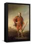 Portrait of Charles, 5th Earl of Elgin and 9th Earl of Kincardine, Standing Full Length in a…-Allan Ramsay-Framed Stretched Canvas