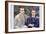 Portrait of Charles and George-Pierre-Auguste Renoir-Framed Art Print