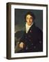 Portrait of Charles Cordier (1777-1870) 1811-Jean-Auguste-Dominique Ingres-Framed Giclee Print