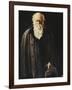 Portrait of Charles Darwin, Standing Three Quarter Length, 1897-John Collier-Framed Giclee Print