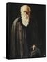 Portrait of Charles Darwin, Standing Three Quarter Length, 1897-John Collier-Framed Stretched Canvas