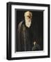Portrait of Charles Darwin, standing three quarter length-John Collier-Framed Giclee Print