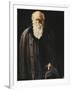 Portrait of Charles Darwin, standing three quarter length-John Collier-Framed Giclee Print