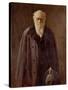 Portrait of Charles Darwin-John Collier-Stretched Canvas