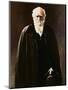 Portrait of Charles Darwin-null-Mounted Giclee Print