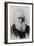 Portrait of Charles Darwin-null-Framed Art Print