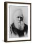 Portrait of Charles Darwin-null-Framed Art Print