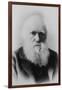 Portrait of Charles Darwin-null-Framed Art Print