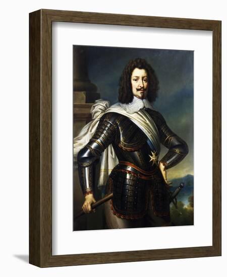 Portrait of Charles De Guise or Charles of Lorraine-Jean-Marc Nattier-Framed Giclee Print