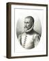 Portrait of Charles De L'Ecluse-null-Framed Giclee Print