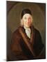 Portrait of Charles De Marquetel De Saint-Evremond-James Parmentier-Mounted Giclee Print