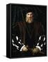 Portrait of Charles de Solier-Hans Holbein the Younger-Framed Stretched Canvas