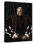 Portrait of Charles de Solier-Hans Holbein the Younger-Stretched Canvas