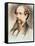 Portrait of Charles Dickens, 1869-E. Goodwyn Lewis-Framed Stretched Canvas