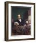 Portrait of Charles Dickens-William Powell Frith-Framed Premium Giclee Print