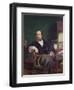 Portrait of Charles Dickens-William Powell Frith-Framed Premium Giclee Print