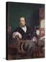 Portrait of Charles Dickens-William Powell Frith-Stretched Canvas