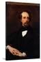 Portrait of Charles Dickens-Ary Scheffer-Stretched Canvas