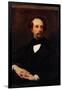 Portrait of Charles Dickens-Ary Scheffer-Framed Giclee Print