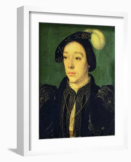 Portrait of Charles, Duke of Angouleme, C.1536-Claude Corneille de Lyon-Framed Giclee Print