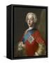 Portrait of Charles Edward Stuart, 'Bonnie Prince Charlie'-Jean-Etienne Liotard-Framed Stretched Canvas