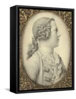 Portrait of Charles Edward Stuart, Bonnie Prince Charlie-Giles Hussey-Framed Stretched Canvas