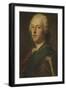 Portrait of Charles Edward Stuart, 'Bonnie Prince Charlie'-Maurice Quentin de La Tour-Framed Giclee Print