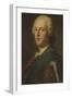 Portrait of Charles Edward Stuart, 'Bonnie Prince Charlie'-Maurice Quentin de La Tour-Framed Giclee Print