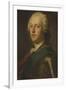 Portrait of Charles Edward Stuart, 'Bonnie Prince Charlie'-Maurice Quentin de La Tour-Framed Giclee Print