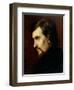 Portrait of Charles-Francois Gounod 1841-Henri Lehmann-Framed Giclee Print