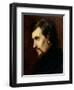 Portrait of Charles-Francois Gounod 1841-Henri Lehmann-Framed Giclee Print