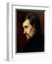 Portrait of Charles-Francois Gounod 1841-Henri Lehmann-Framed Giclee Print