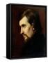 Portrait of Charles-Francois Gounod 1841-Henri Lehmann-Framed Stretched Canvas