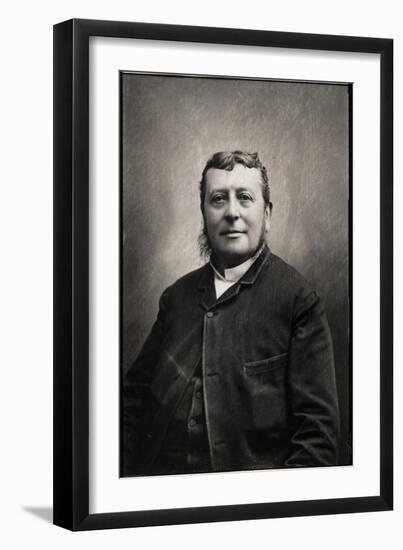 Portrait of Charles Gabriel Edgar Demange (1841-1925), French lawyer-French Photographer-Framed Giclee Print