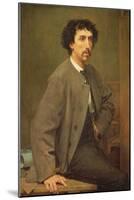 Portrait of Charles Garnier, a Friend of the Artist, 1868-Paul Baudry-Mounted Giclee Print