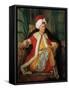 Portrait of Charles Gravier Count of Vergennes and French Ambassador, in Turkish Attire-Antoine de Favray-Framed Stretched Canvas