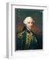 Portrait of Charles Henri Count of Estaing-Jean Pierre Franque-Framed Giclee Print