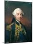 Portrait of Charles Henri Count of Estaing-Jean Pierre Franque-Mounted Giclee Print