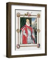 Portrait of Charles Howard 2nd Baron of Effingham and 1st Earl of Nottingham-Sarah Countess Of Essex-Framed Giclee Print