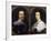 Portrait of Charles I and Henrietta Maria of England by Anthonie-null-Framed Giclee Print