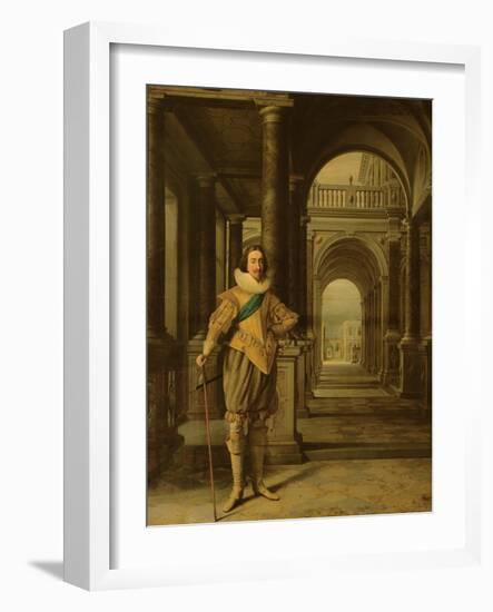 Portrait of Charles I, King of England, Scotland and Ireland, 1626-27-Daniel Mytens-Framed Giclee Print