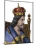 Portrait of Charles I of Naples (Charles of Anjou) (1227-1285), King of Sicily-French School-Mounted Giclee Print